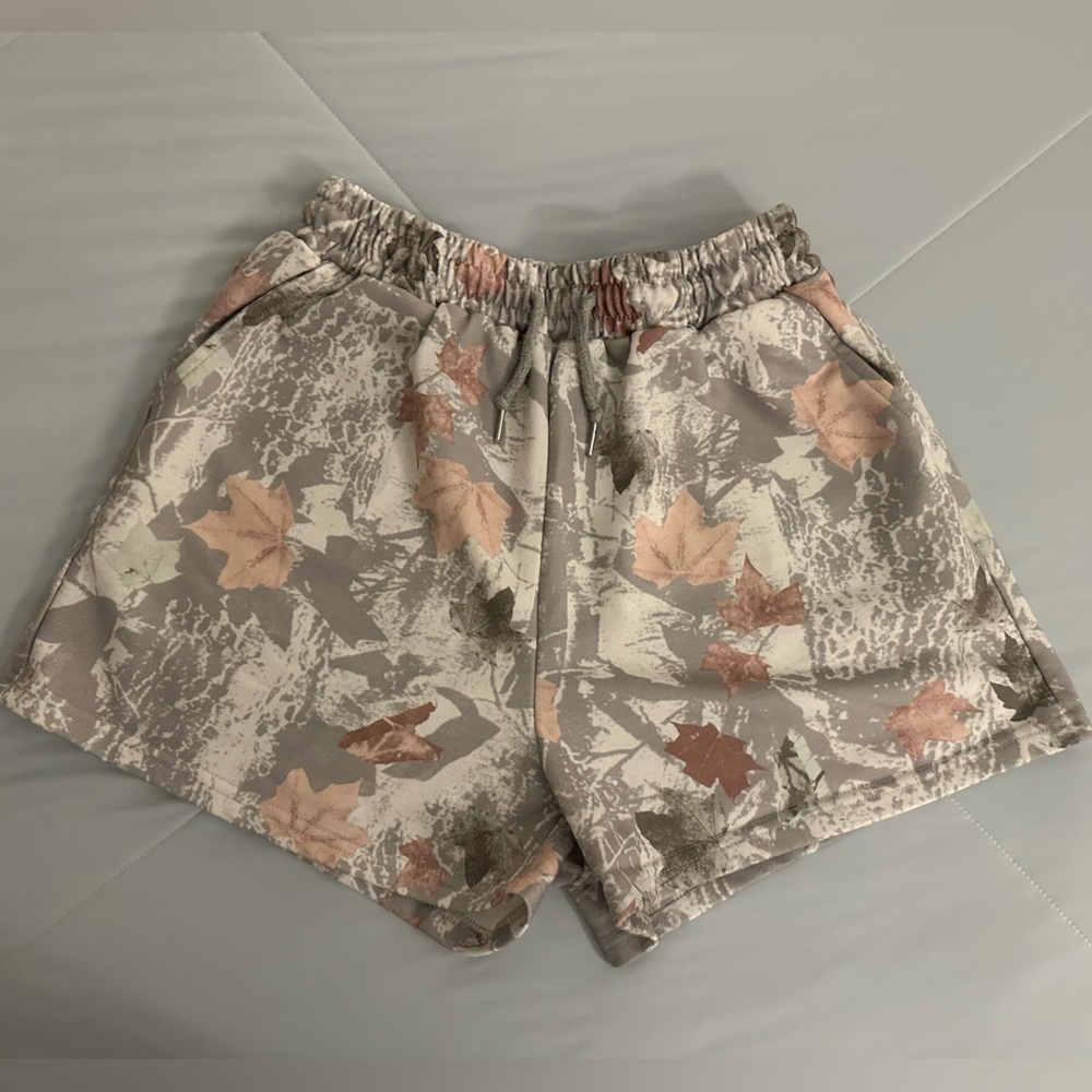 Camo High Waisted Shorts